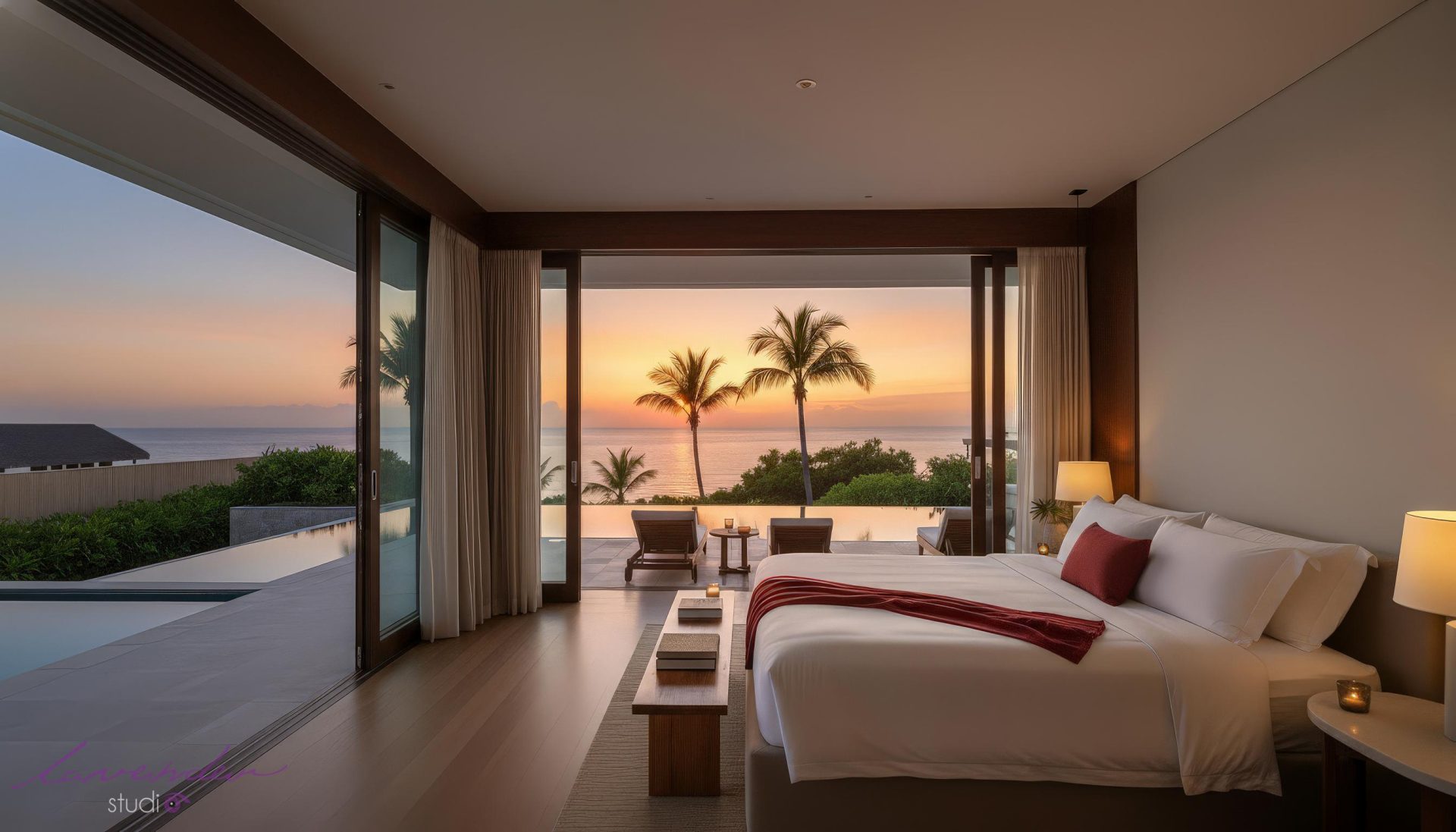 Cách chụp ảnh khách sạn buổi tối để ánh sáng lung linh và sắc nét