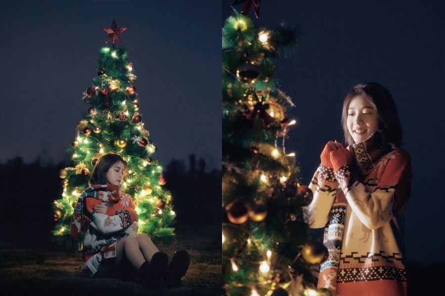 Mẹo chụp ảnh noel ai cũng đẹp: ánh sáng, background, concept