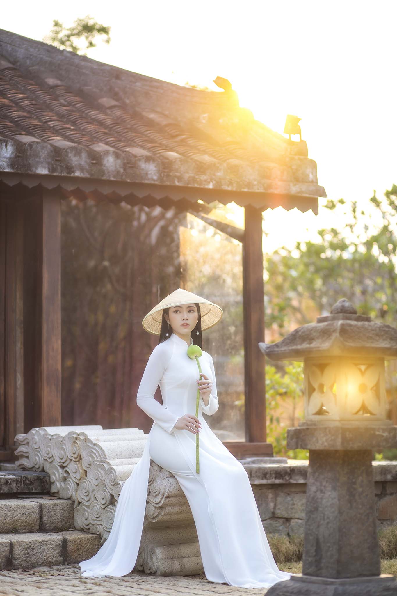 Chụp ảnh chân dung áo dài Tết giá tốt với concept đa dạng năm 2026