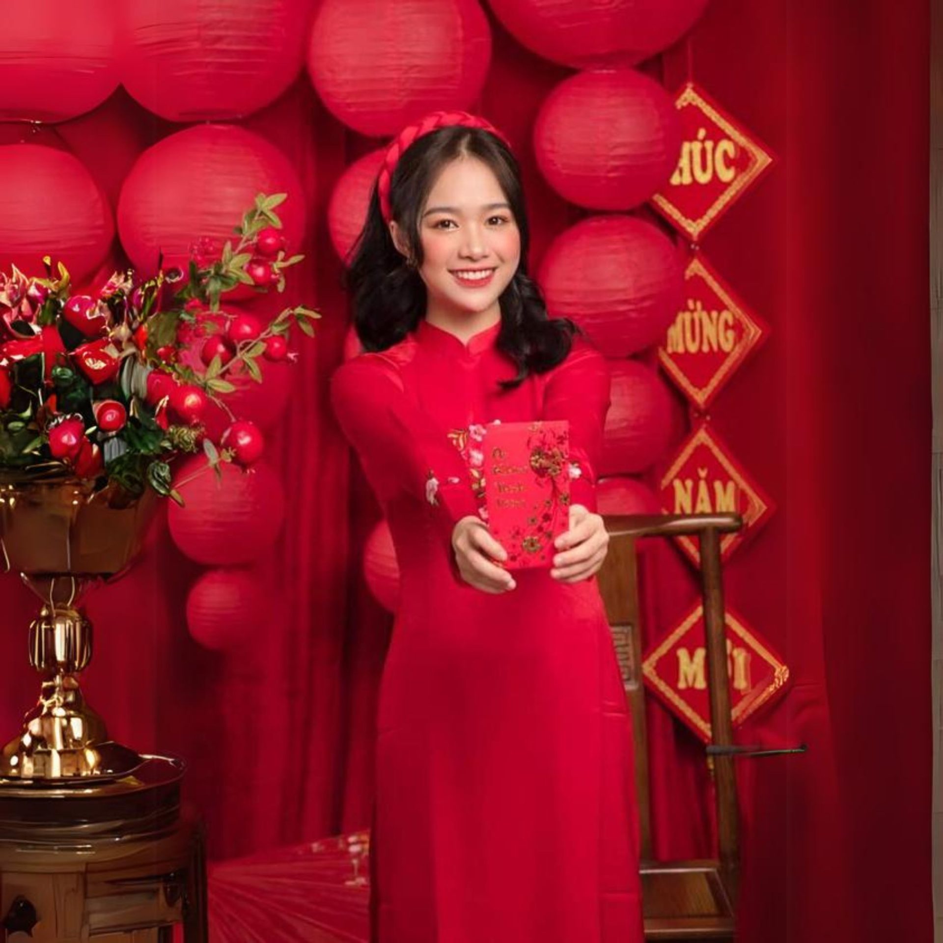 Chụp ảnh chân dung áo dài Tết giá tốt với concept đa dạng năm 2026